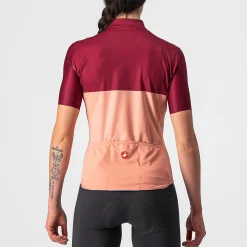 Maglia donna Castelli Velocissima - Bordeaux