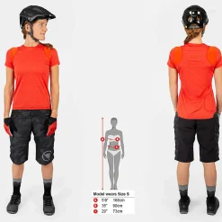 Maglia donna Endura SingleTrack - Rosso
