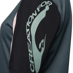 Maglia donna Fox Defend Creation - Grigio scuro