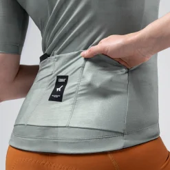 Maglia donna Gobik Stark Cedar Check - Verde