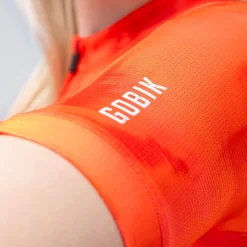 Maglia donna Gobik Stark Gerbera - Arancio