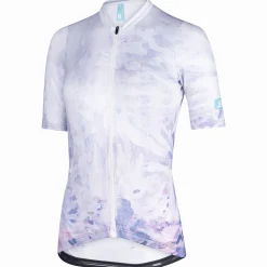 Maglia donna Jëuf Essential Road Peakock - Bianco