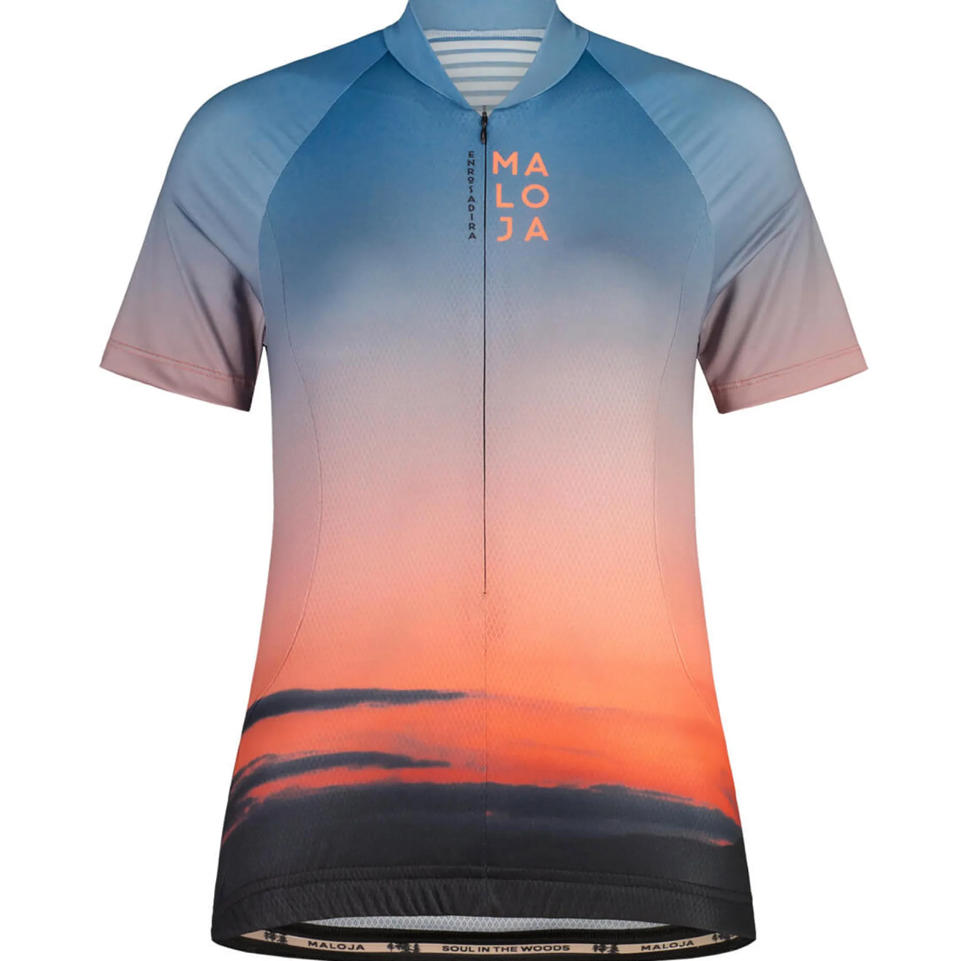 Maglia donna Maloja Ronda 1/2 - Arancio