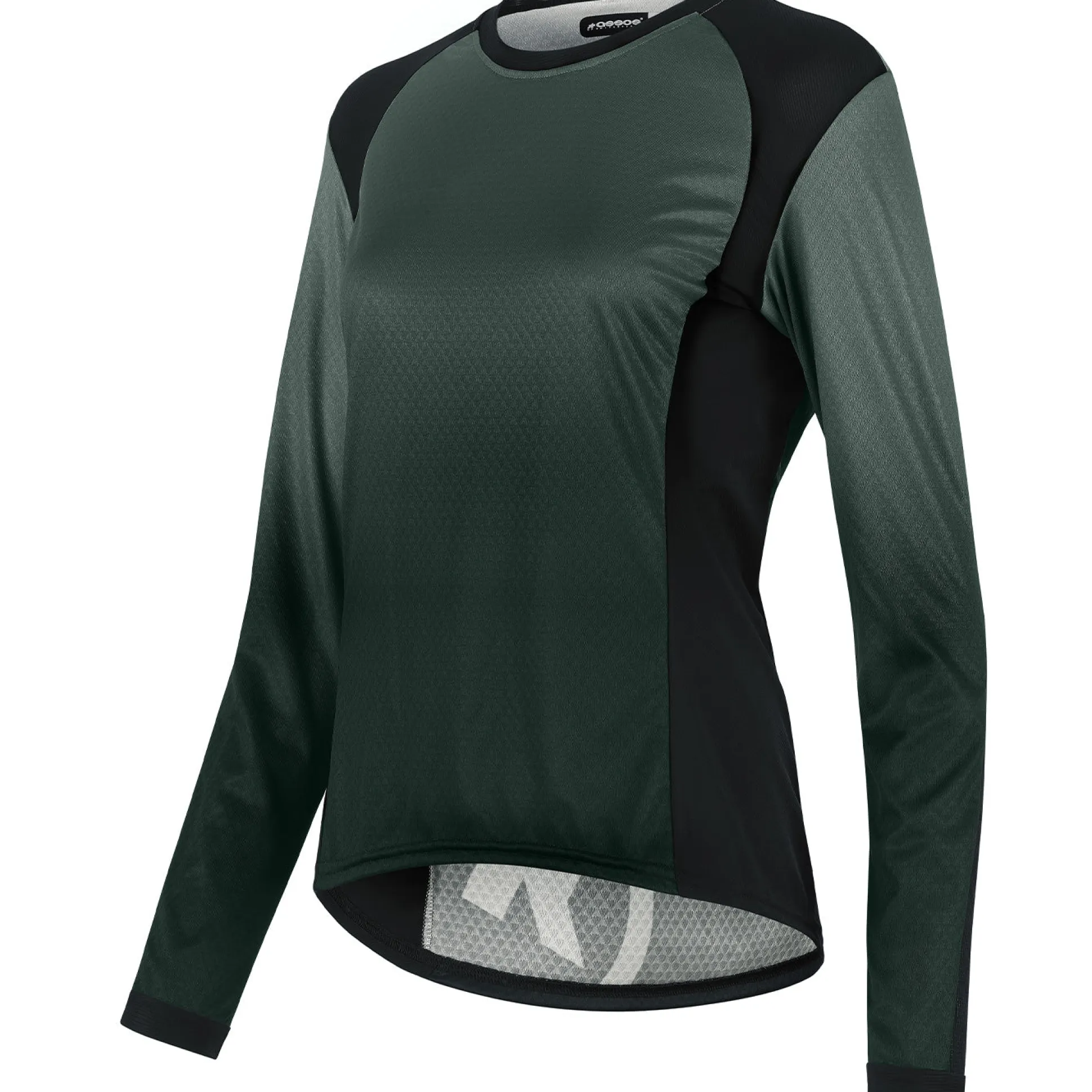 Maglia donna maniche lunghe Assos Trail LS T3 - Verde