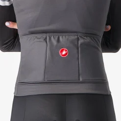 Maglia donna maniche lunghe Castelli Tornare - Grigio
