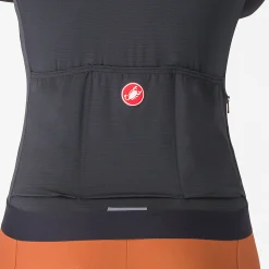 Maglia donna maniche lunghe Castelli Espresso - Nero