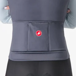Maglia donna maniche lunghe Castelli Tornare - Blu