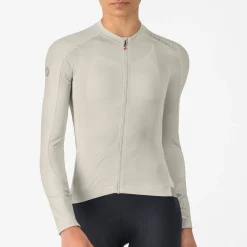 Maglia donna maniche lunghe Castelli Espresso 2 - Beige