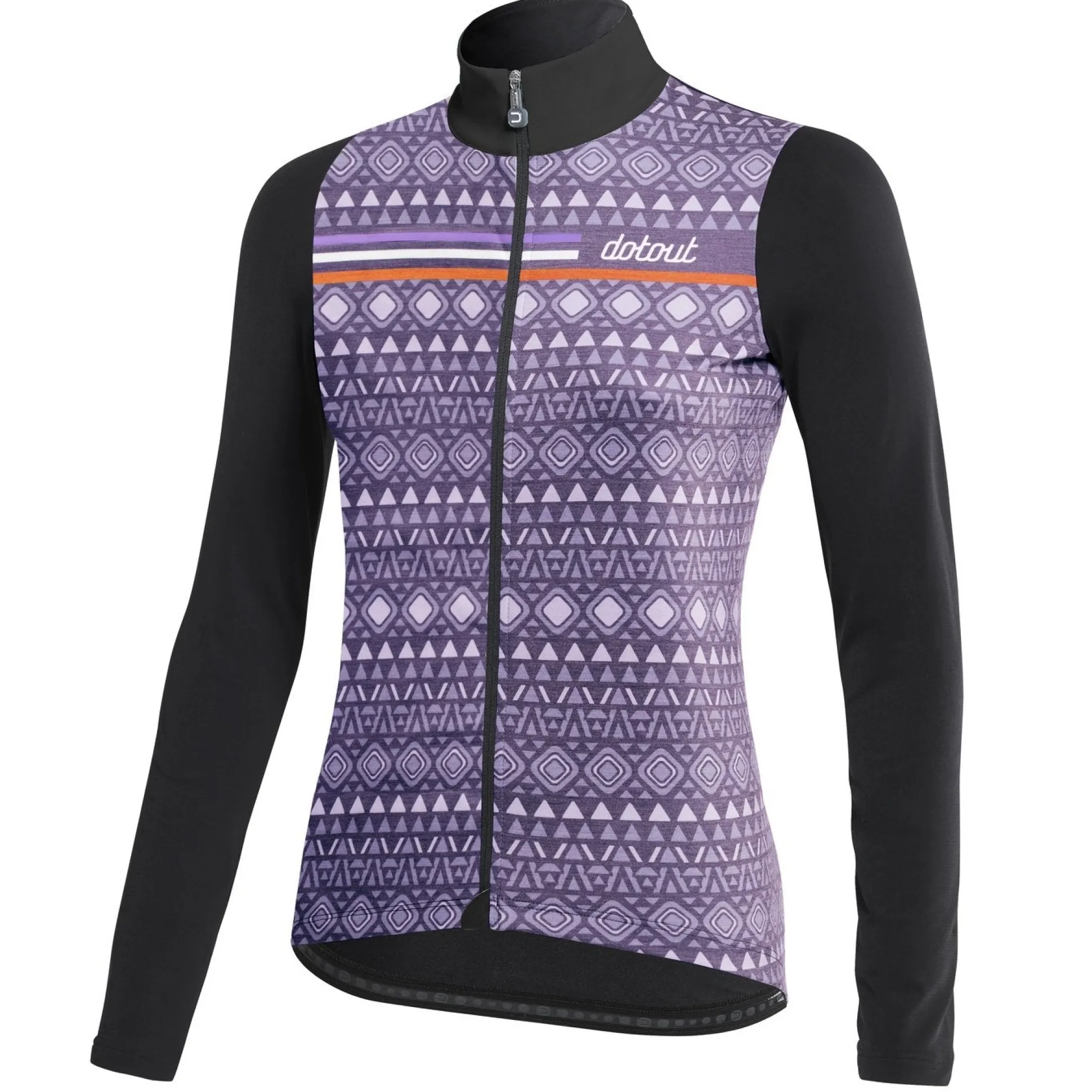Maglia donna maniche lunghe Dotout Fanatica Wool - Viola