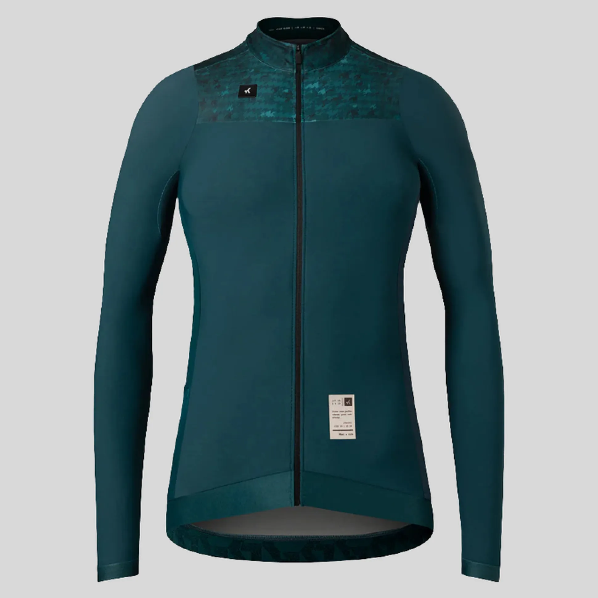 Maglia donna maniche lunghe Gobik Hyder Blend 2.0 Sunken - Verde