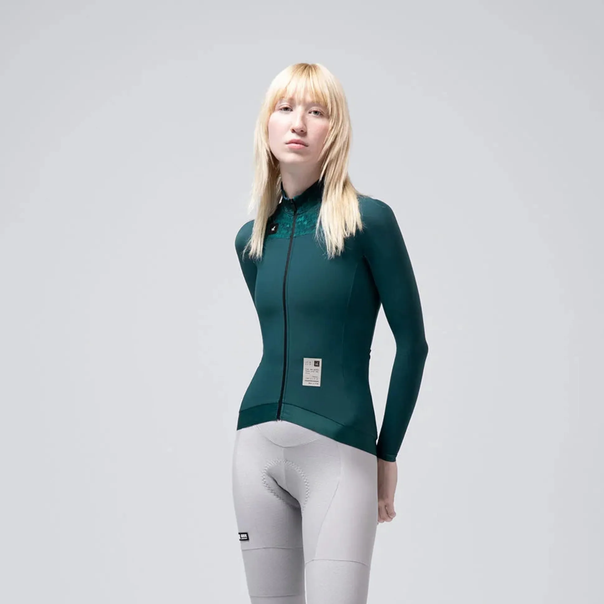 Maglia donna maniche lunghe Gobik Hyder Blend 2.0 Sunken - Verde