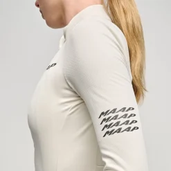 Maglia donna maniche lunghe Maap Emerge Thermal - Bianco