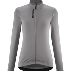 Maglia donna maniche lunghe Mavic Aksium Thermo - Grigio