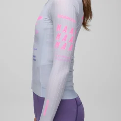 Maglia donna maniche lunghe Maap Beta Pro Aero - Azzurro