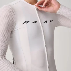 Maglia donna maniche lunghe Maap Evade Pro Base 2.0 - Bianco
