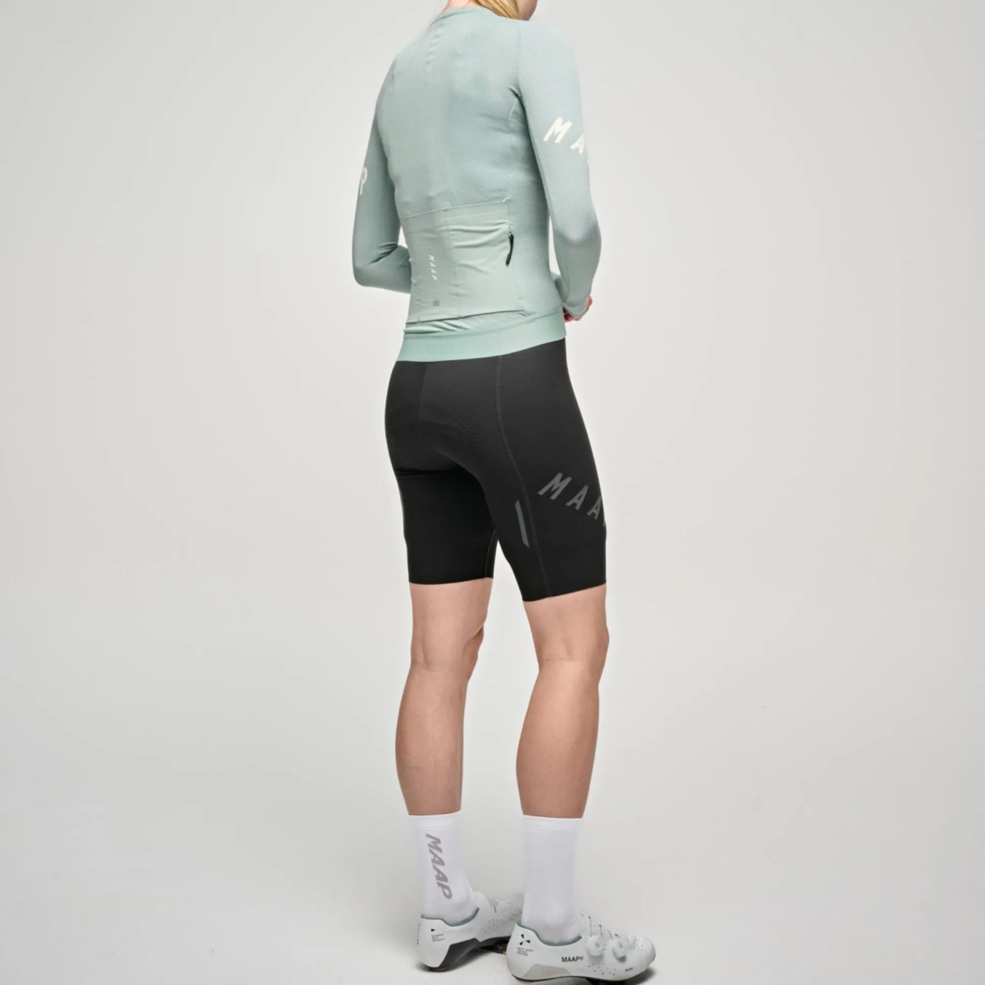 Maglia donna maniche lunghe Maap Aeon - Verde