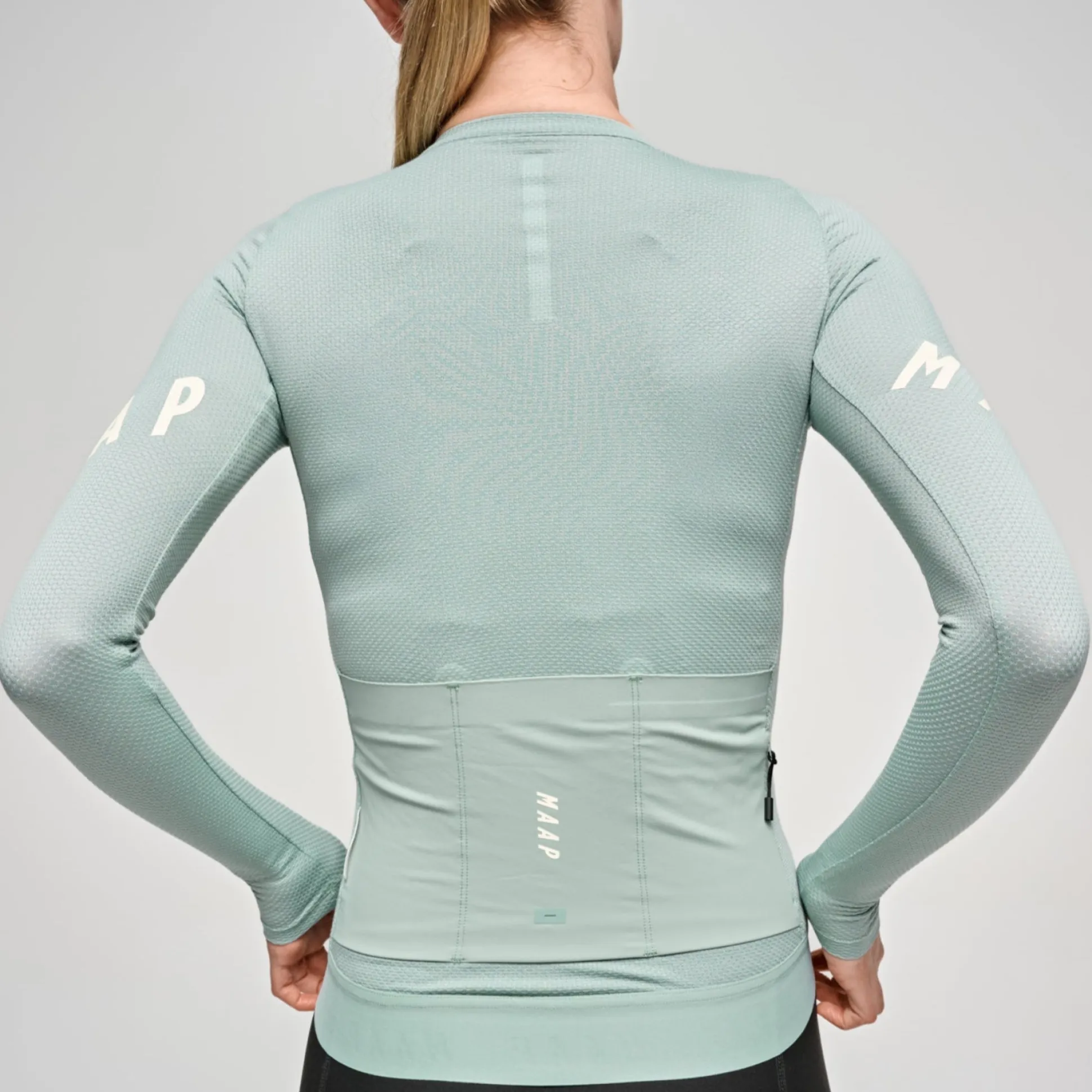 Maglia donna maniche lunghe Maap Aeon - Verde