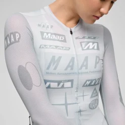 Maglia donna maniche lunghe Maap Drome Pro Air 3.0 - Grigio
