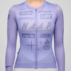 Maglia donna maniche lunghe Maap Drome Pro Air 3.0 - Viola