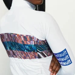 Maglia donna maniche lunghe Pas Normal Studios T.K.O. Mechanism - Bianco