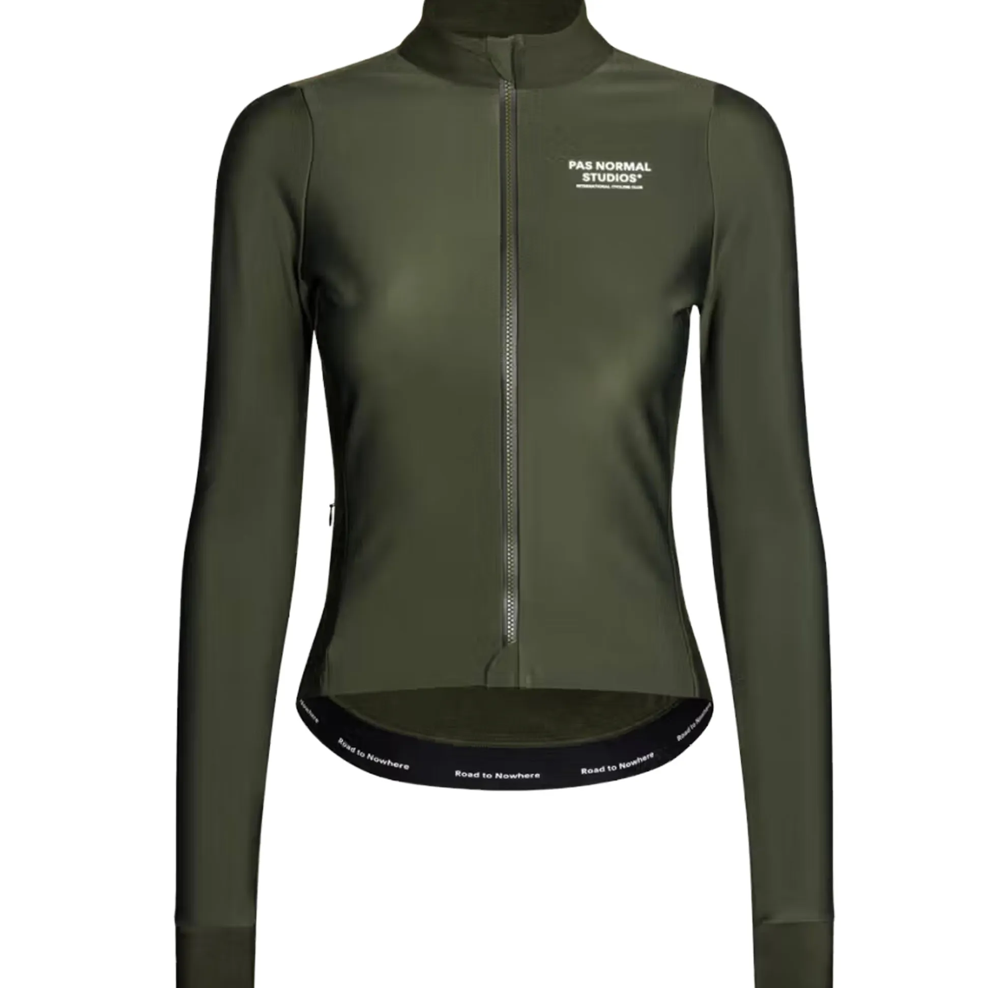 Maglia donna maniche lunghe Pas Normal Studios Mechanism Thermal - Verde scuro