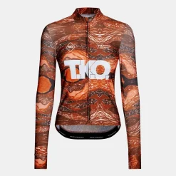 Maglia donna maniche lunghe Pas Normal Studios T.K.O. Mechanism - Rosso