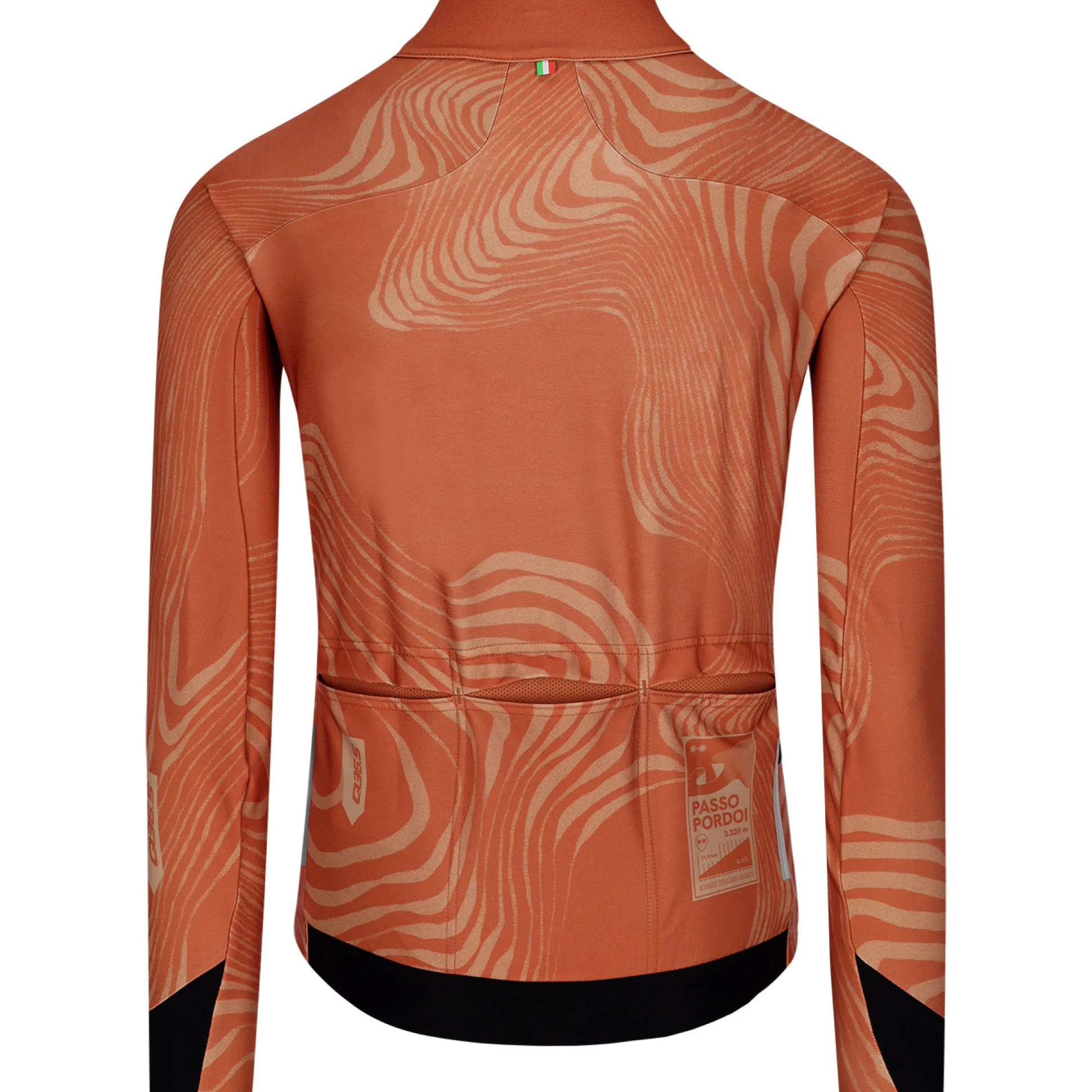 Maglia donna maniche lunghe Q36.5 Gregarius Hybrid Dolomiti - Rosso