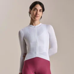 Maglia donna maniche lunghe Rapha Pro Team Lightweight 3 - Bianco