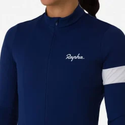 Maglia donna maniche lunghe Rapha Core - Blu scuro