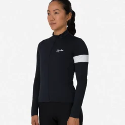 Maglia donna maniche lunghe Rapha Core - Nero