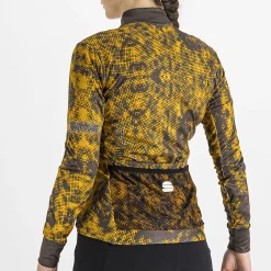 Maglia donna maniche lunghe Sportful Escape Supergiara Thermal - Giallo