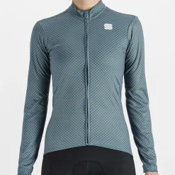 Maglia donna maniche lunghe Sportful Checkmate - Blu