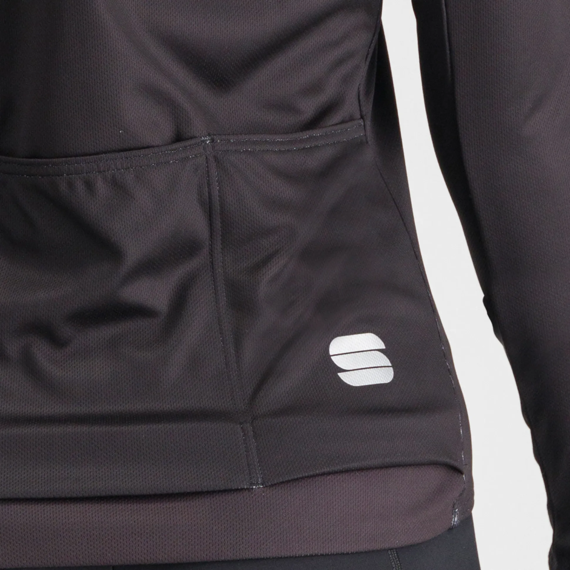 Maglia donna maniche lunghe Sportful Matchy - Nero