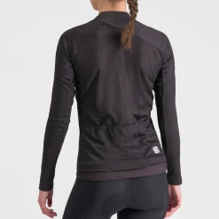 Maglia donna maniche lunghe Sportful Matchy - Nero
