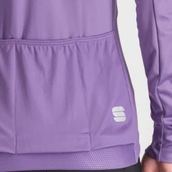 Maglia donna maniche lunghe Sportful Supergiara - Viola