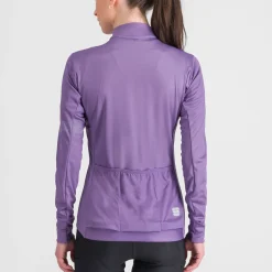 Maglia donna maniche lunghe Sportful Supergiara - Viola
