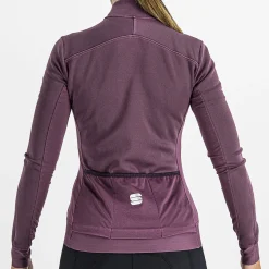 Maglia donna maniche lunghe Sportful Monocrom - Viola