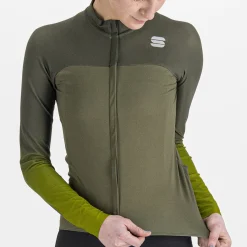 Maglia donna maniche lunghe Sportful Bodyfit Pro Thermal - Verde