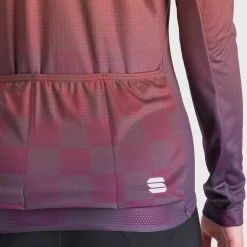 Maglia donna maniche lunghe Sportful Rocket - Rosso