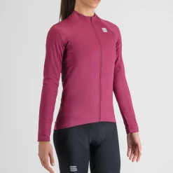 Maglia donna maniche lunghe Sportful Matchy - Viola chiaro