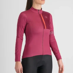 Maglia donna maniche lunghe Sportful Supergiara - Rosa