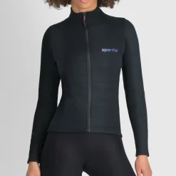 Maglia donna maniche lunghe Sportful Supergiara Wool - Nero