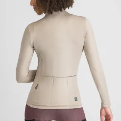 Maglia donna maniche lunghe Sportful Supergiara Wool - Beige