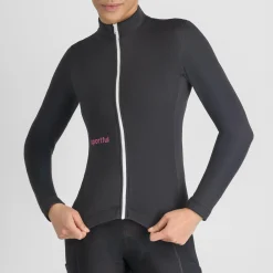 Maglia donna maniche lunghe Sportful Classic Thermal - Nero