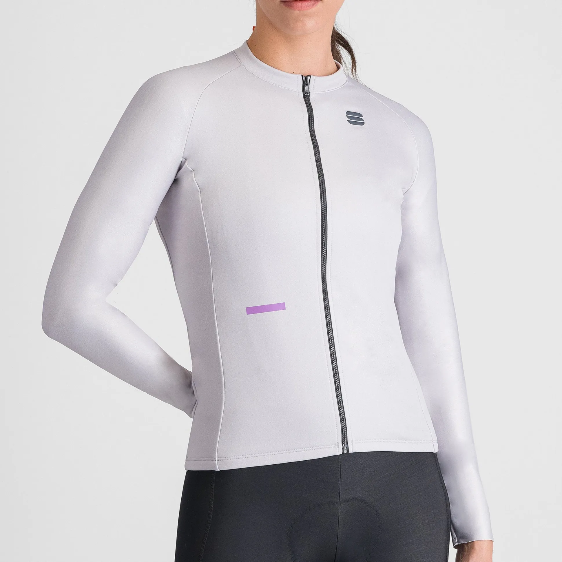 Maglia donna maniche lunghe Sportful Supernova - Grigio