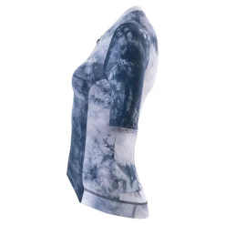 Maglia donna Nalini Tie Dye - Blu