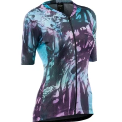 Maglia donna Northwave Blade Flower - Azzurro