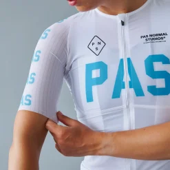 Maglia donna Pas Normal Studios Mechanism Pro - Bianco blu