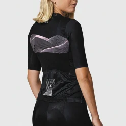 Maglia donna Pissei Tempo - Nero rosa