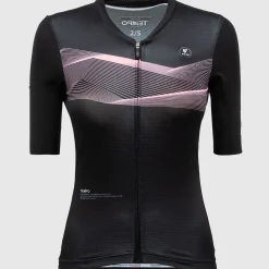 Maglia donna Pissei Tempo - Nero rosa